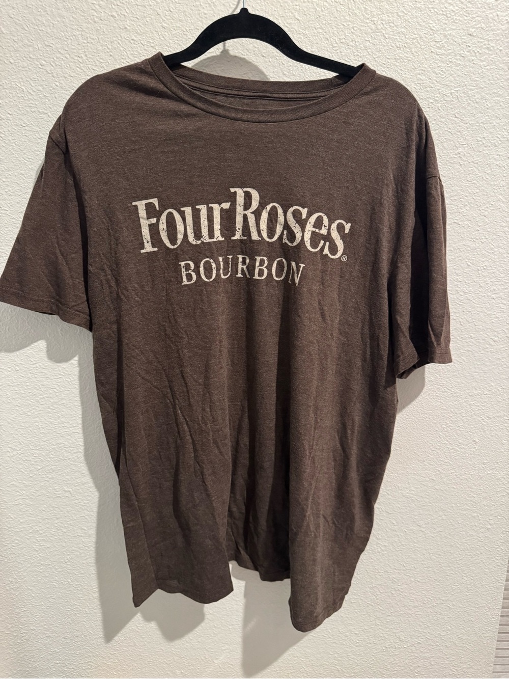 Bourbon Men's Brown Logo T-Shirt